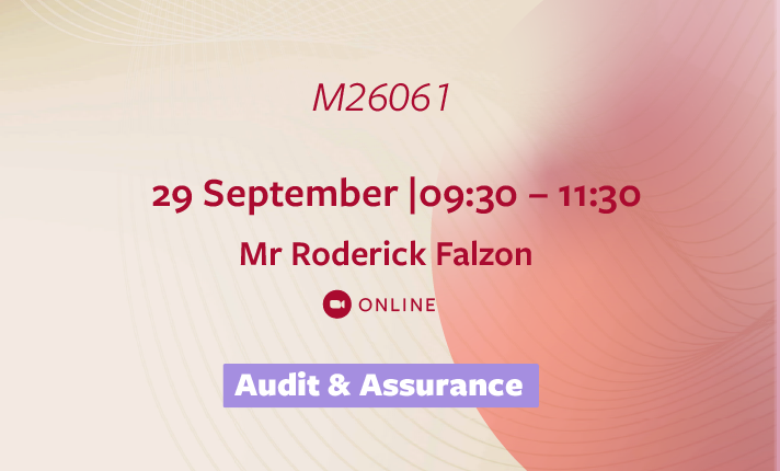 M26061 – Lessons learnt from Quality Assurance Unit inspection visits (Online)