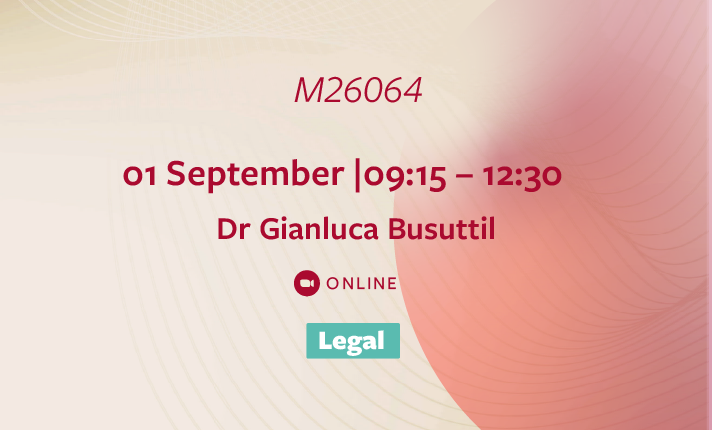 M26064 – Shareholder rights: powers, protections, and compromises (Online)