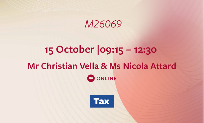M26069 – Malta income tax and duty implications of immovable property ownership (Online)