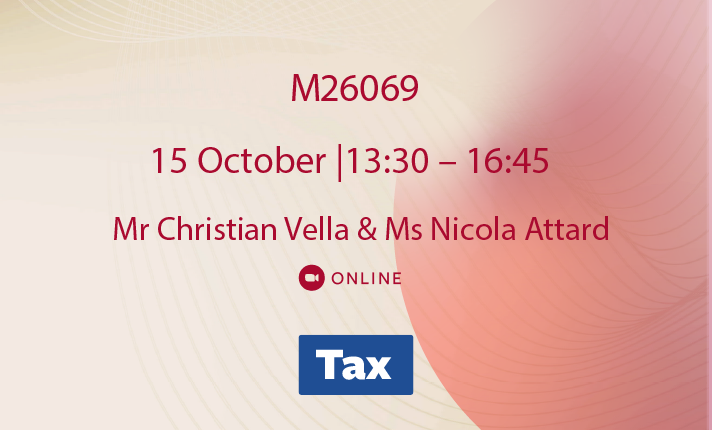 M26069 – Malta income tax and duty implications of immovable property ownership (Online)