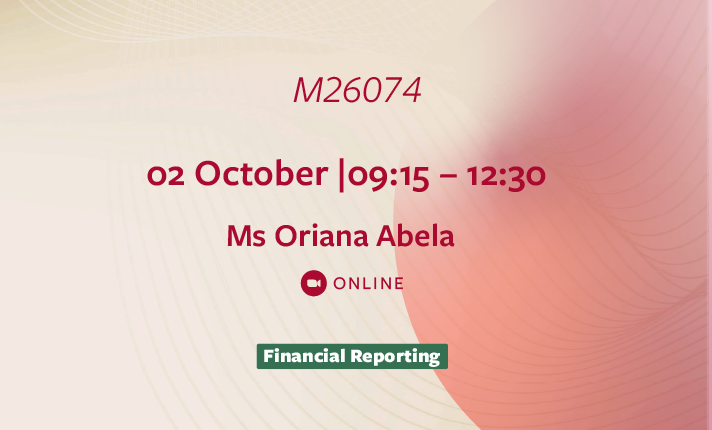 M26074 – Hotel & Vessel Valuations: The Do’s and Don’ts (Online)