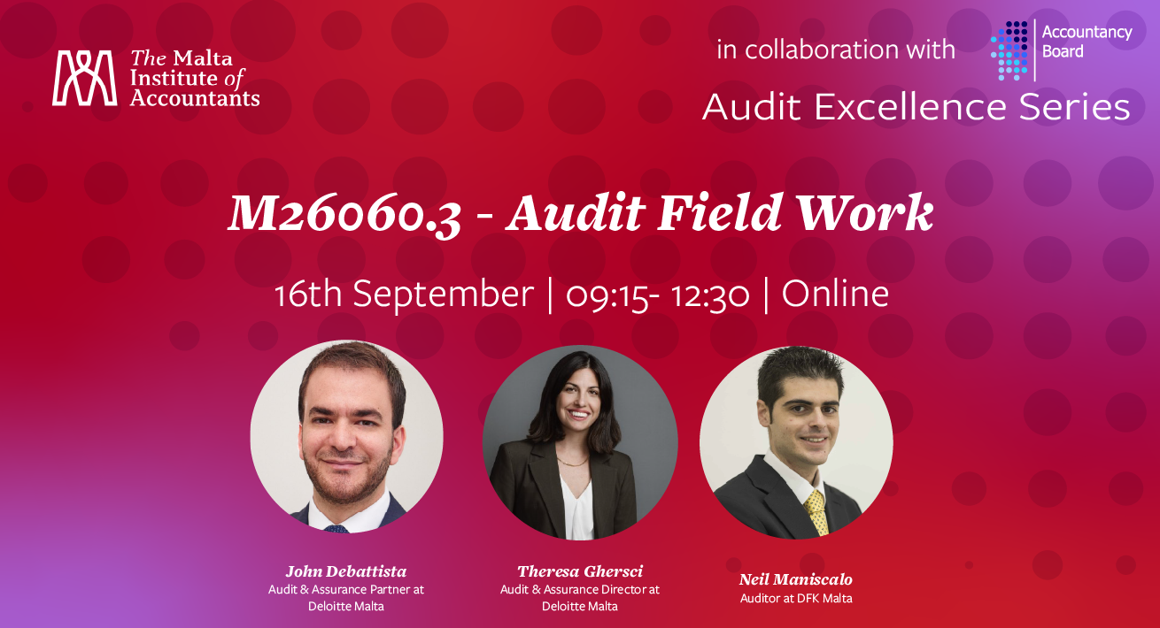 M26060.3 – Audit Field Work (Online)