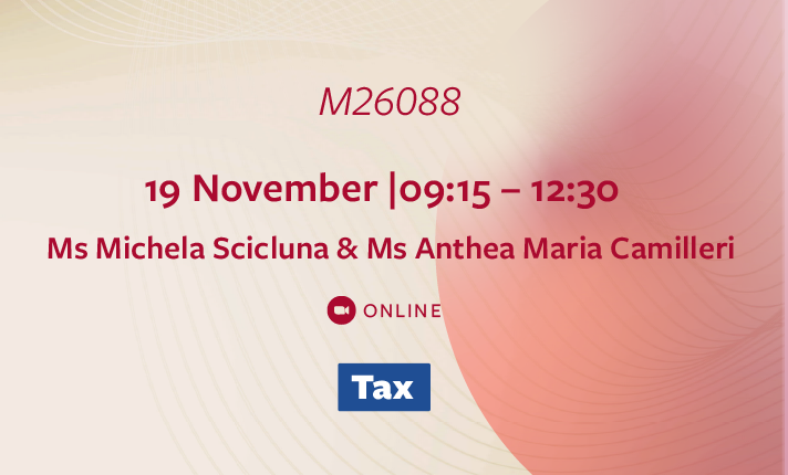 M26088 – Mastering Partial Attribution: From Input Tax to Capital Goods